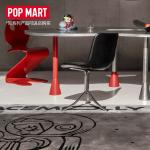 POPMART泡泡玛特MEGA SPACE MOLLY 你好，月亮 艺术地毯家居周边